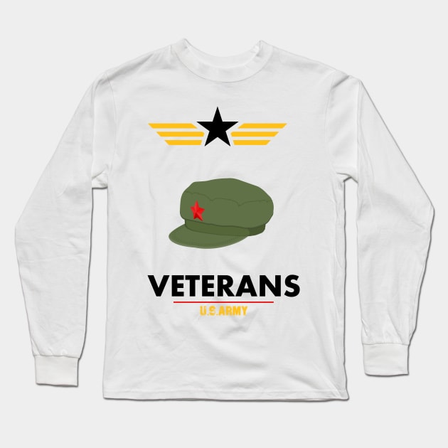 U.S. Veteran Long Sleeve T-Shirt by barwarrior